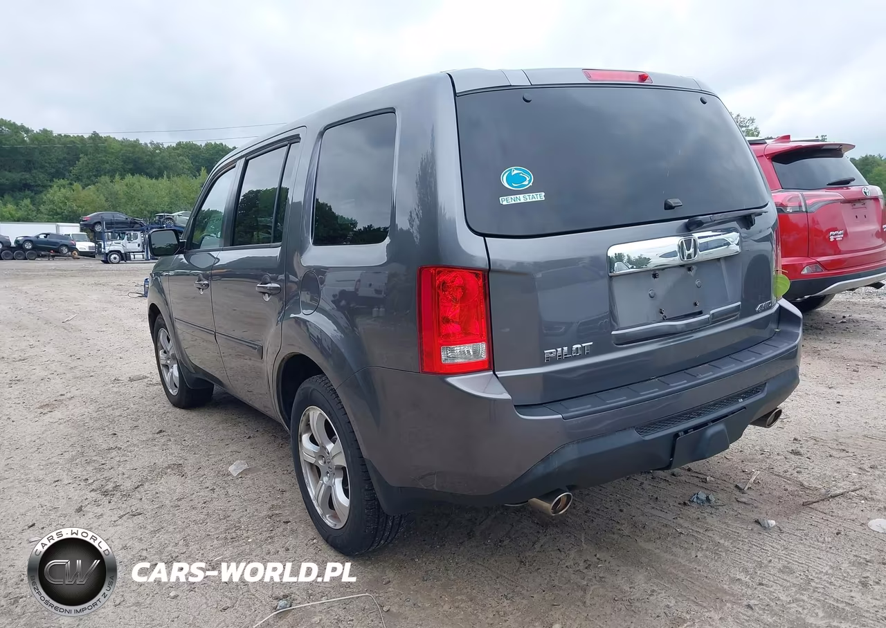2015 Honda Pilot Ex-L VIN:5FNYF4H51FB046603 - 3