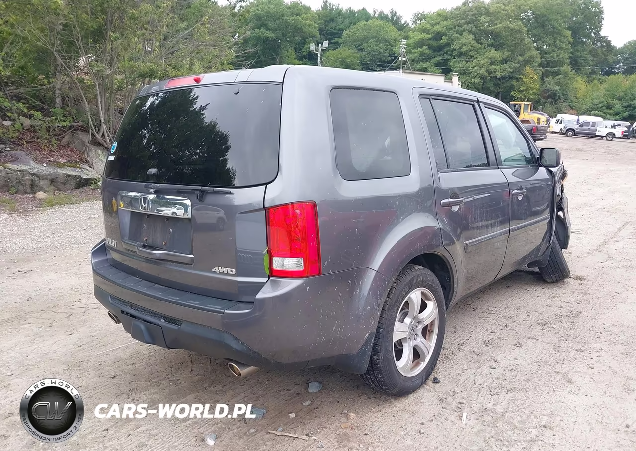 2015 Honda Pilot Ex-L VIN:5FNYF4H51FB046603 - 4