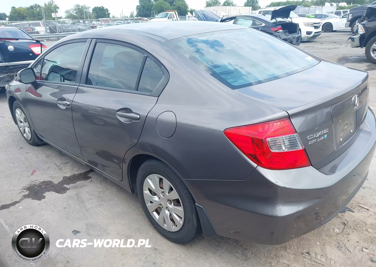 2012 Honda Civic Lx VIN:19XFB2F54CE069000 - 14