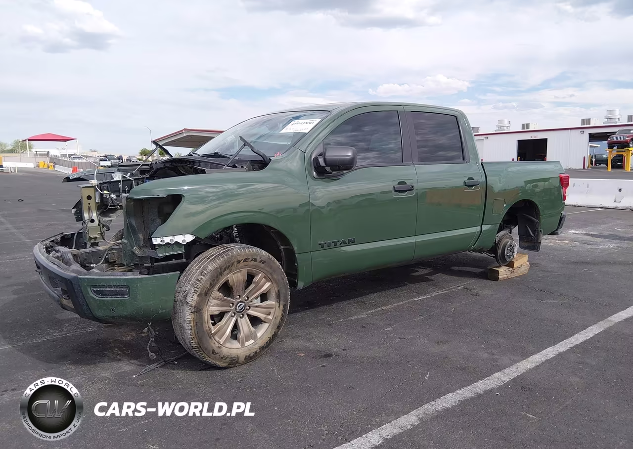 2024 Nissan Titan Sv 4X4 VIN:1N6AA1ED0RN110661 - 2