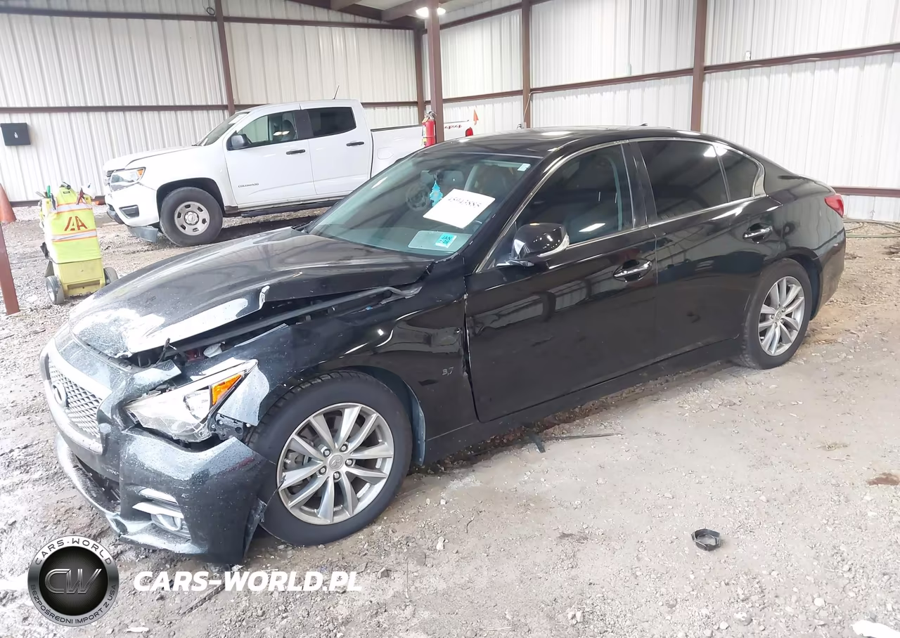 2014 Infiniti Q50 Premium VIN:JN1BV7AP8EM670123 - 2