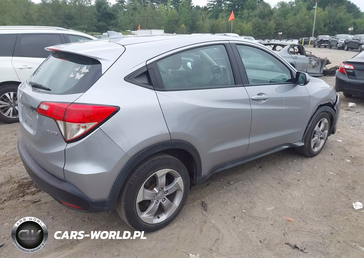 2022 Honda Hr-V Awd Lx VIN:3CZRU6H38NM733277 - 4