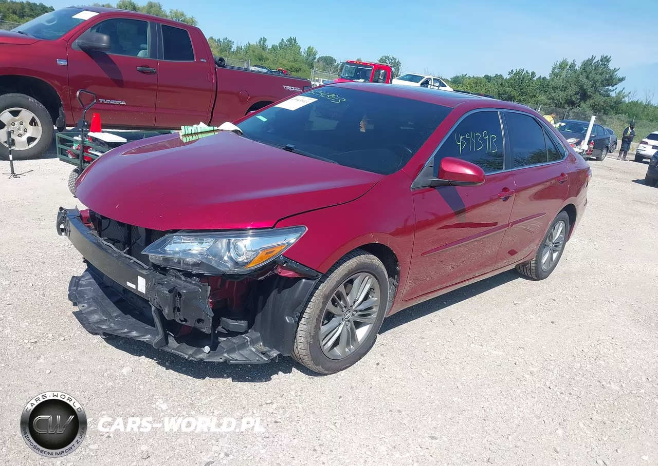 2016 Toyota Camry Se VIN:4T1BF1FK1GU547508 - 2