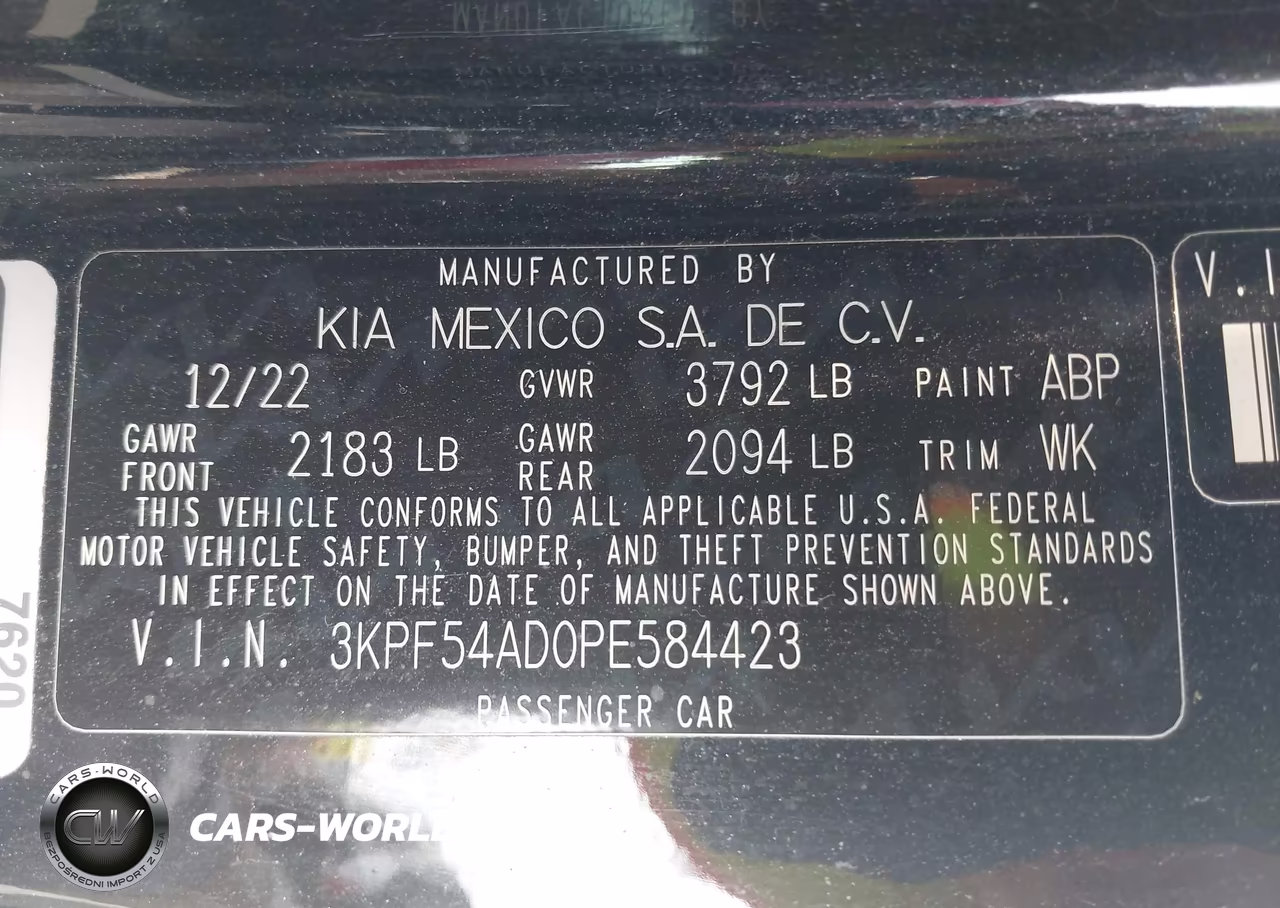 2023 Kia Forte Gt-Line VIN:3KPF54AD0PE584423 - 9