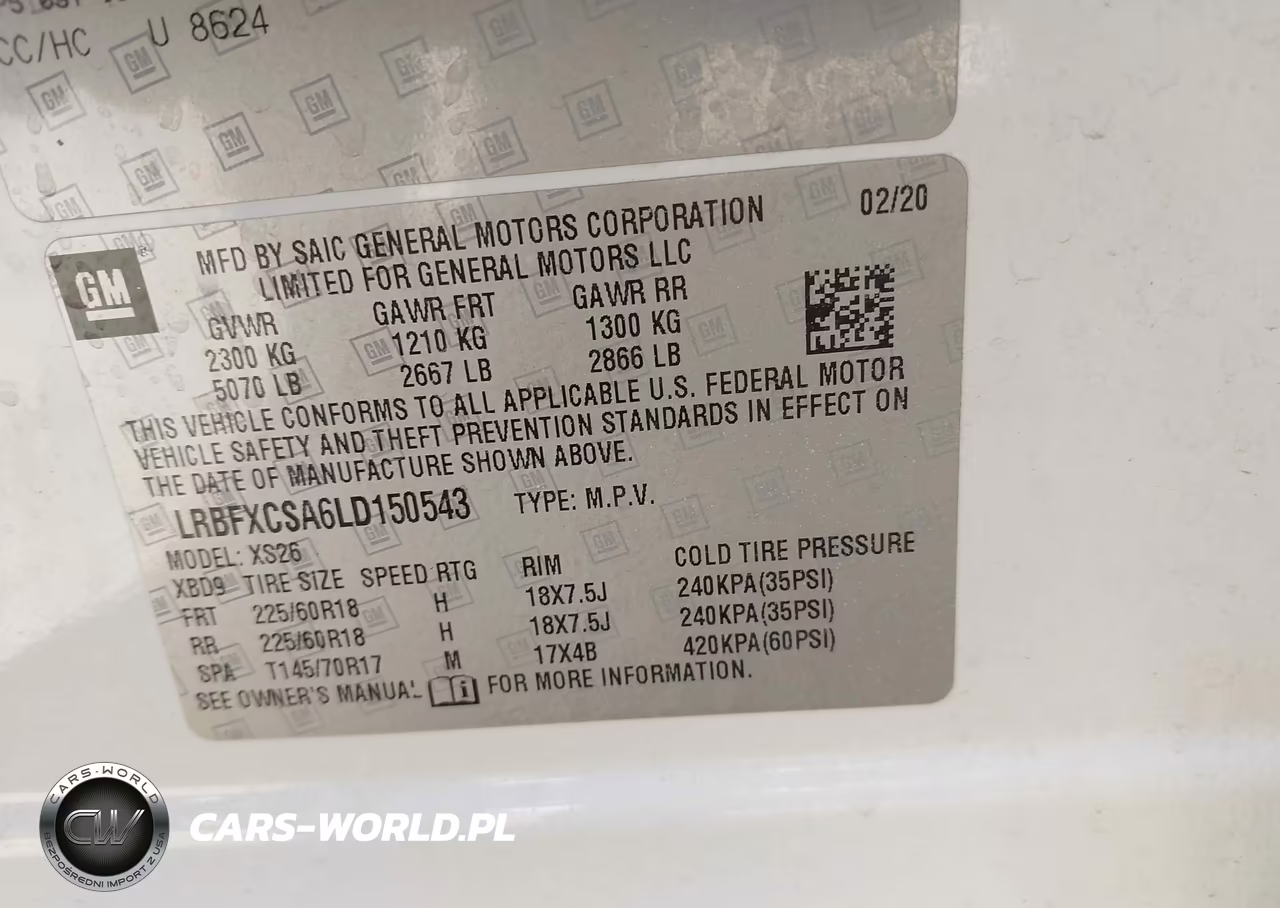 2020 Buick Envision Fwd Essence VIN:LRBFXCSA6LD150543 - 9