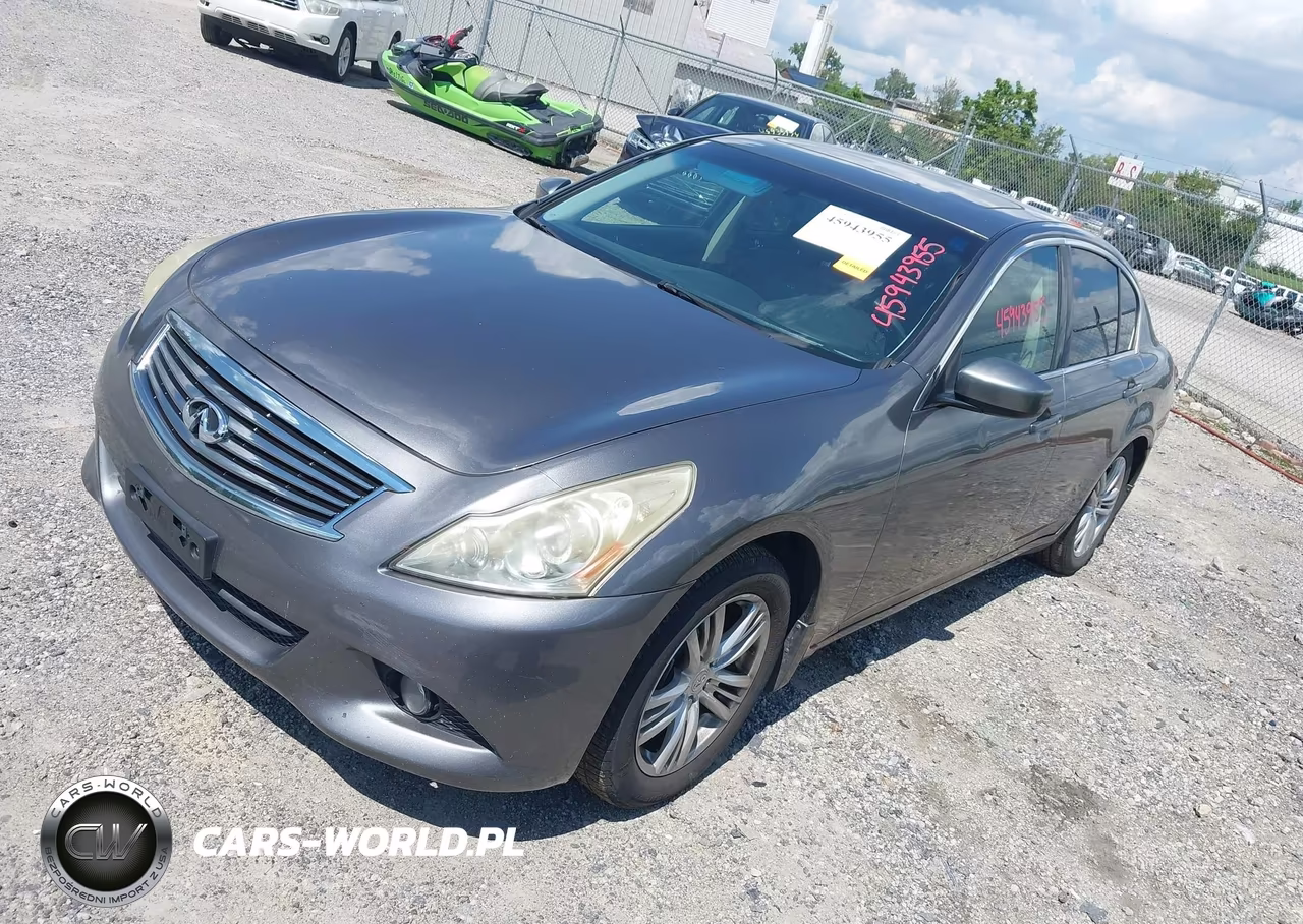 2011 Infiniti G37X VIN:JN1CV6AR5BM403078 - 2
