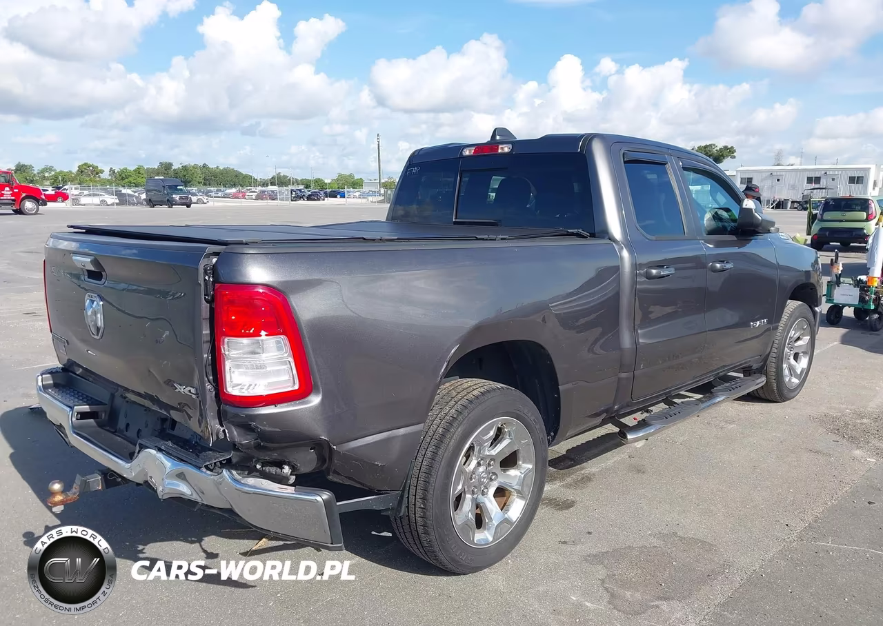 2019 Ram 1500 Big Horn-Lone Star 4X4 6'4 Box VIN:1C6SRFBT2KN580812 - 4