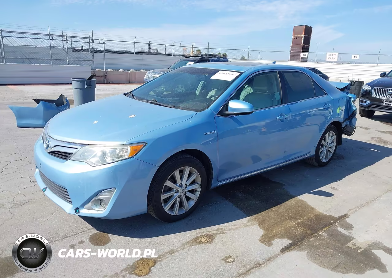 2012 Toyota Camry Hybrid Xle VIN:4T1BD1FK8CU049791 - 2
