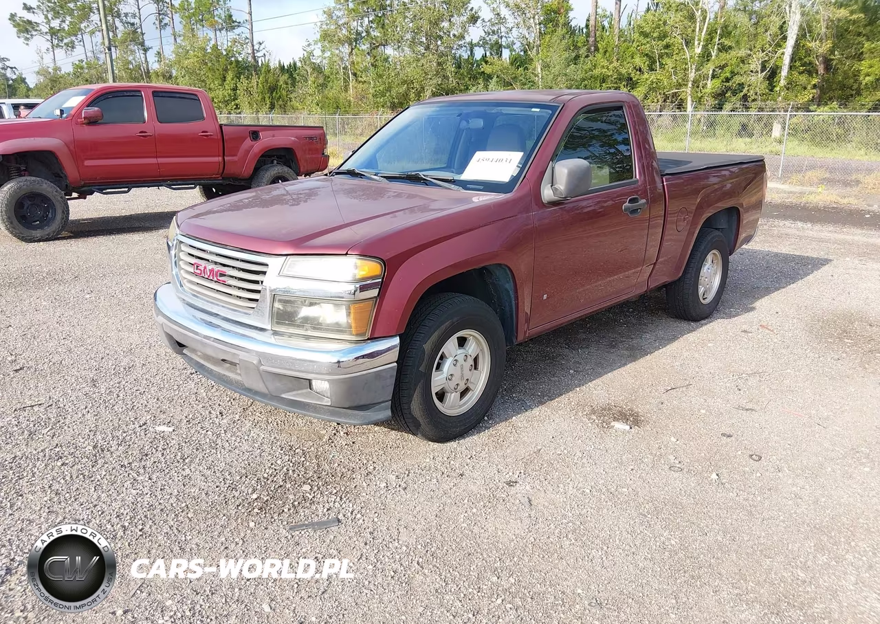 2007 GMC Canyon Sl VIN:1GTCS149378246977 - 2