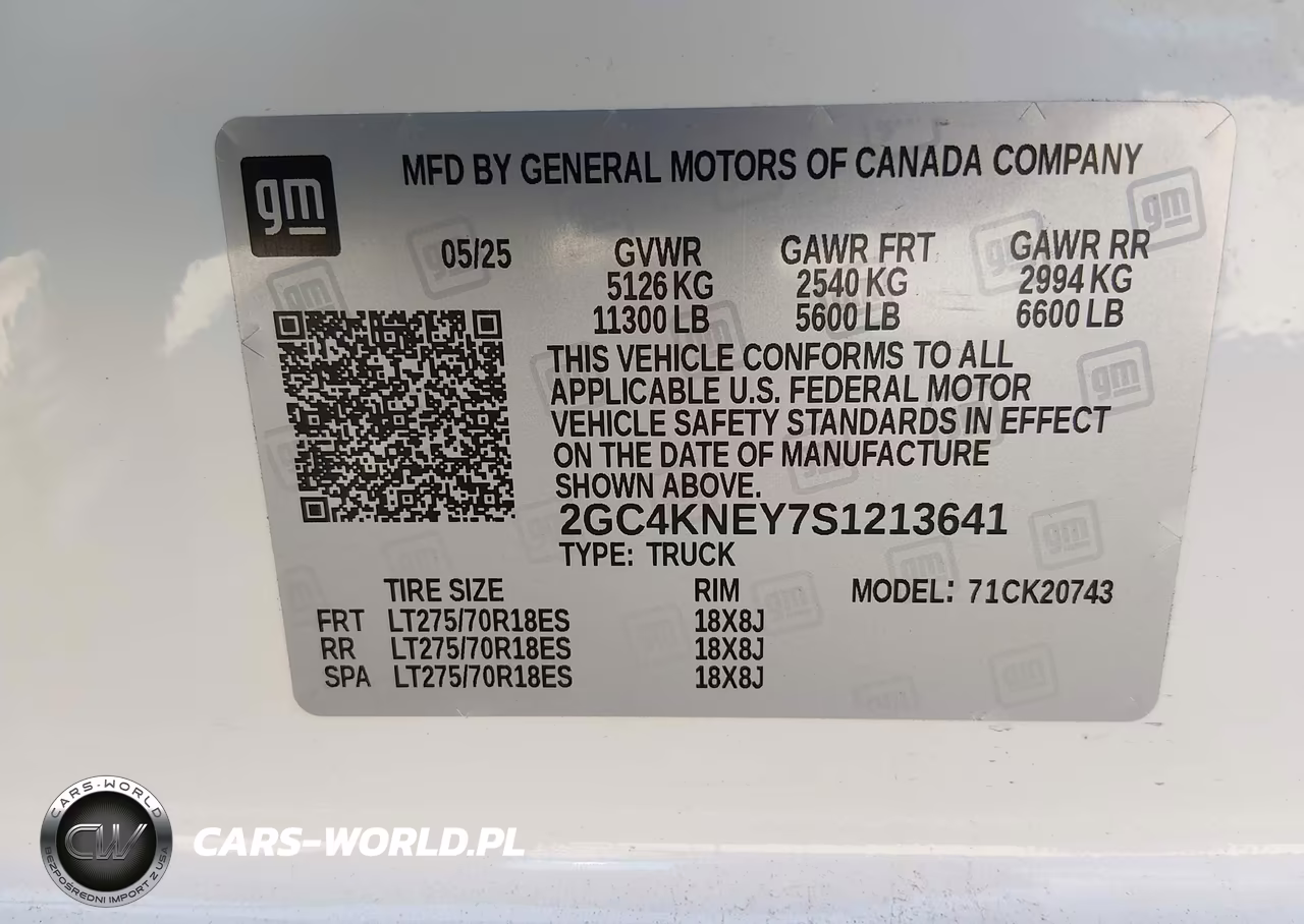 2025 Chevrolet Silverado 2500Hd 4Wd Standard Bed Lt VIN:2GC4KNEY7S1213641 - 8