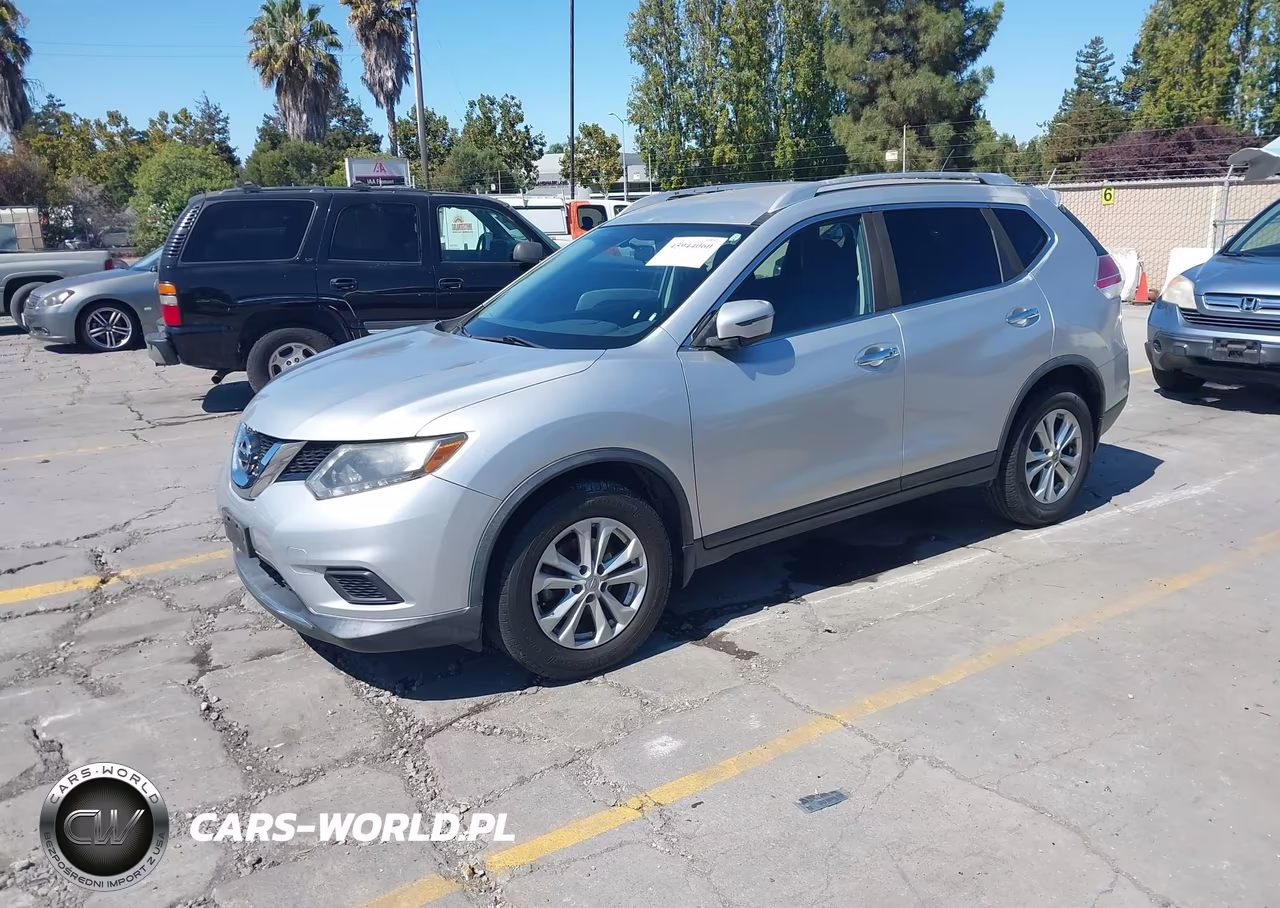 2016 Nissan Rogue Sv VIN:KNMAT2MT2GP684546 - 2