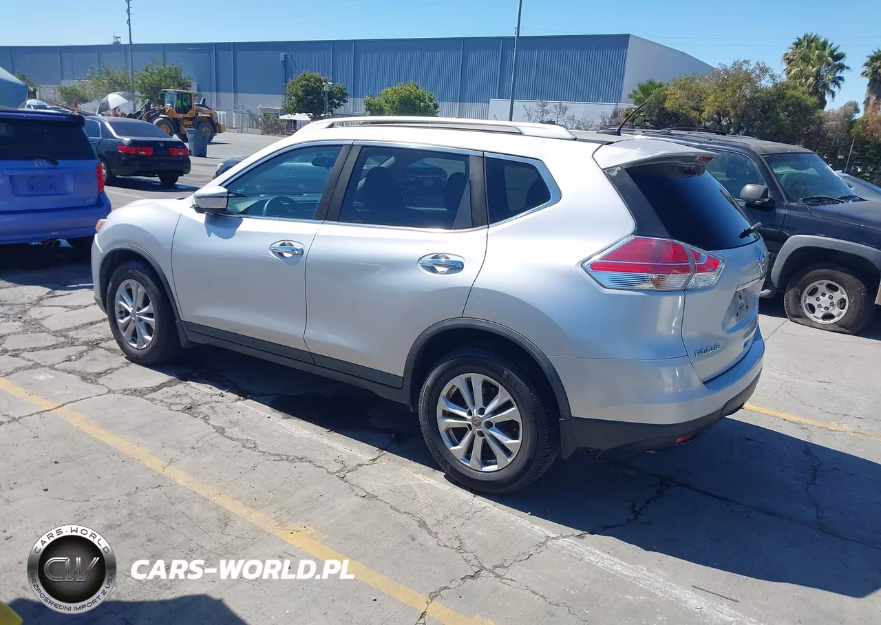 2016 Nissan Rogue Sv VIN:KNMAT2MT2GP684546 - 3