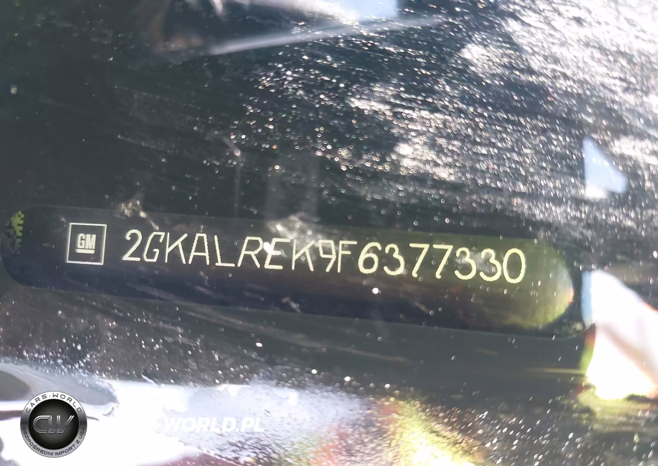 2015 GMC Terrain Sle-2 VIN:2GKALREK9F6377330 - 9
