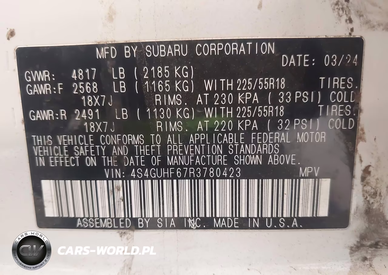 2024 Subaru Crosstrek Sport VIN:4S4GUHF67R3780423 - 9