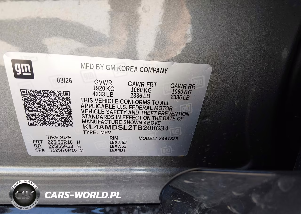 2026 Buick Encore Gx Sport Touring Fwd VIN:KL4AMDSL2TB208634 - 9
