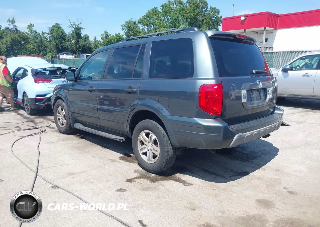 2003 Honda Pilot Ex-L VIN:2HKYF18503H612245 - 3