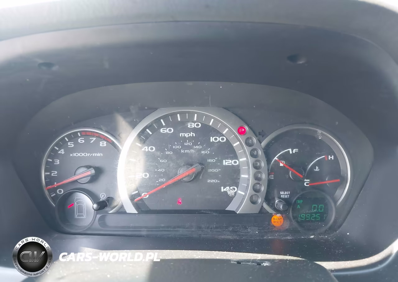 2003 Honda Pilot Ex-L VIN:2HKYF18503H612245 - 7