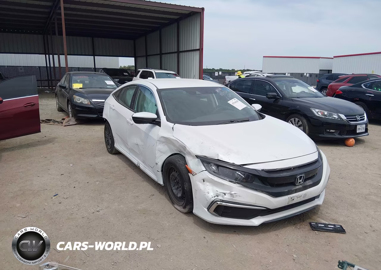 2021 Honda Civic Lx VIN:19XFC2F68ME200419 - 1