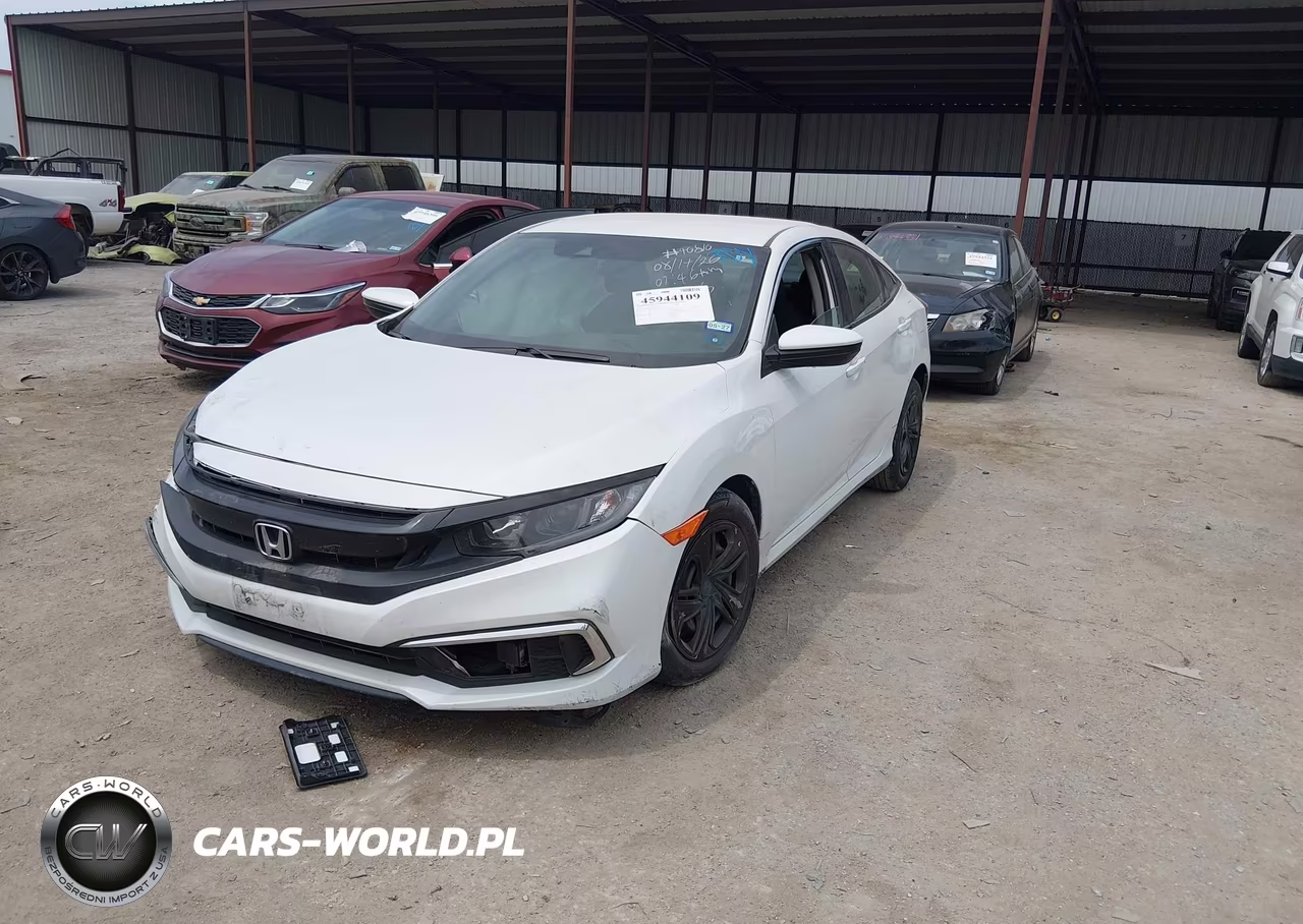2021 Honda Civic Lx VIN:19XFC2F68ME200419 - 2