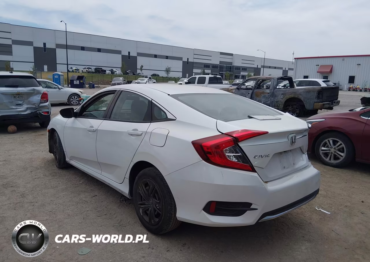 2021 Honda Civic Lx VIN:19XFC2F68ME200419 - 3