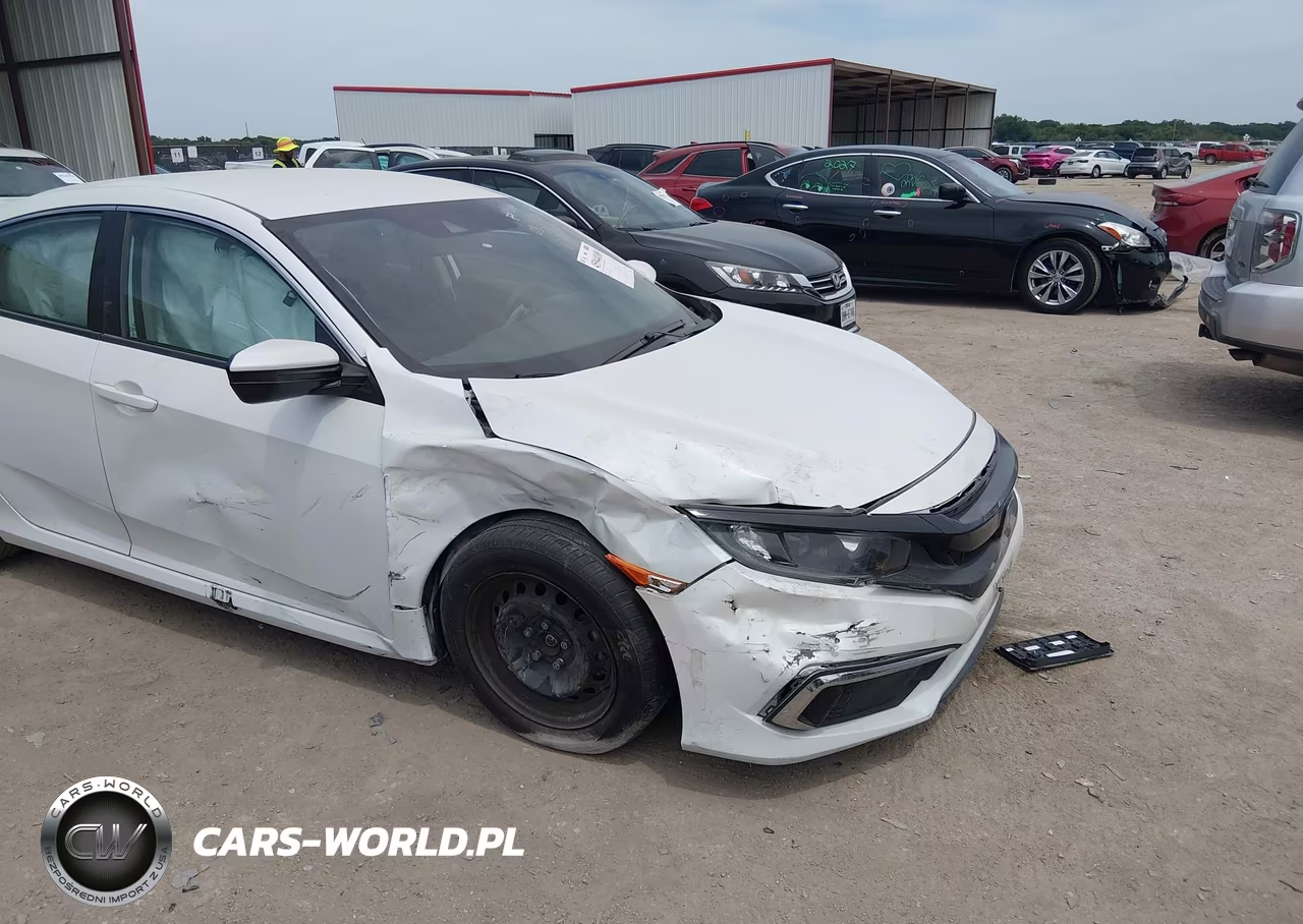 2021 Honda Civic Lx VIN:19XFC2F68ME200419 - 6