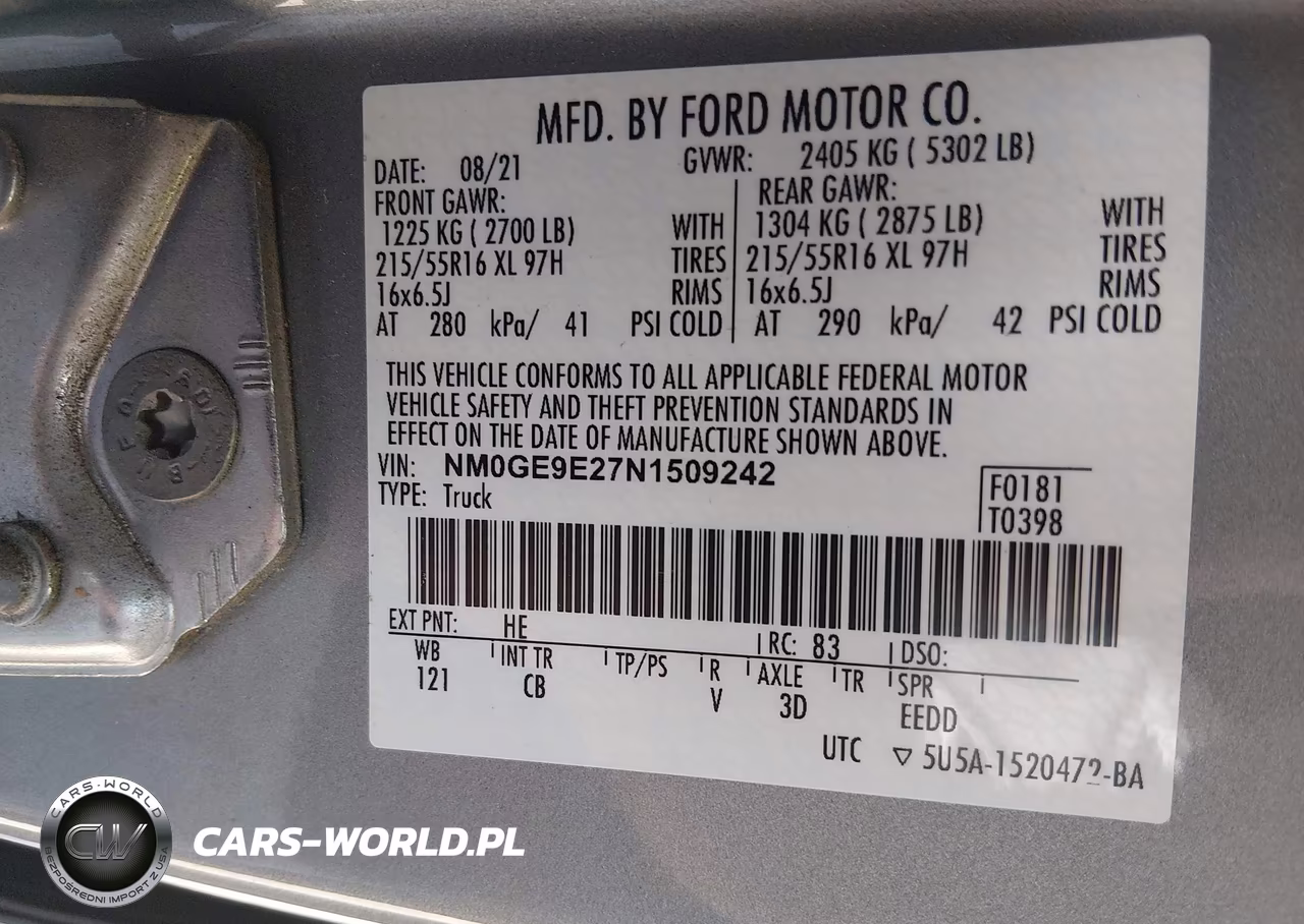2022 Ford Transit Connect Xl Passenger VIN:NM0GE9E27N1509242 - 9