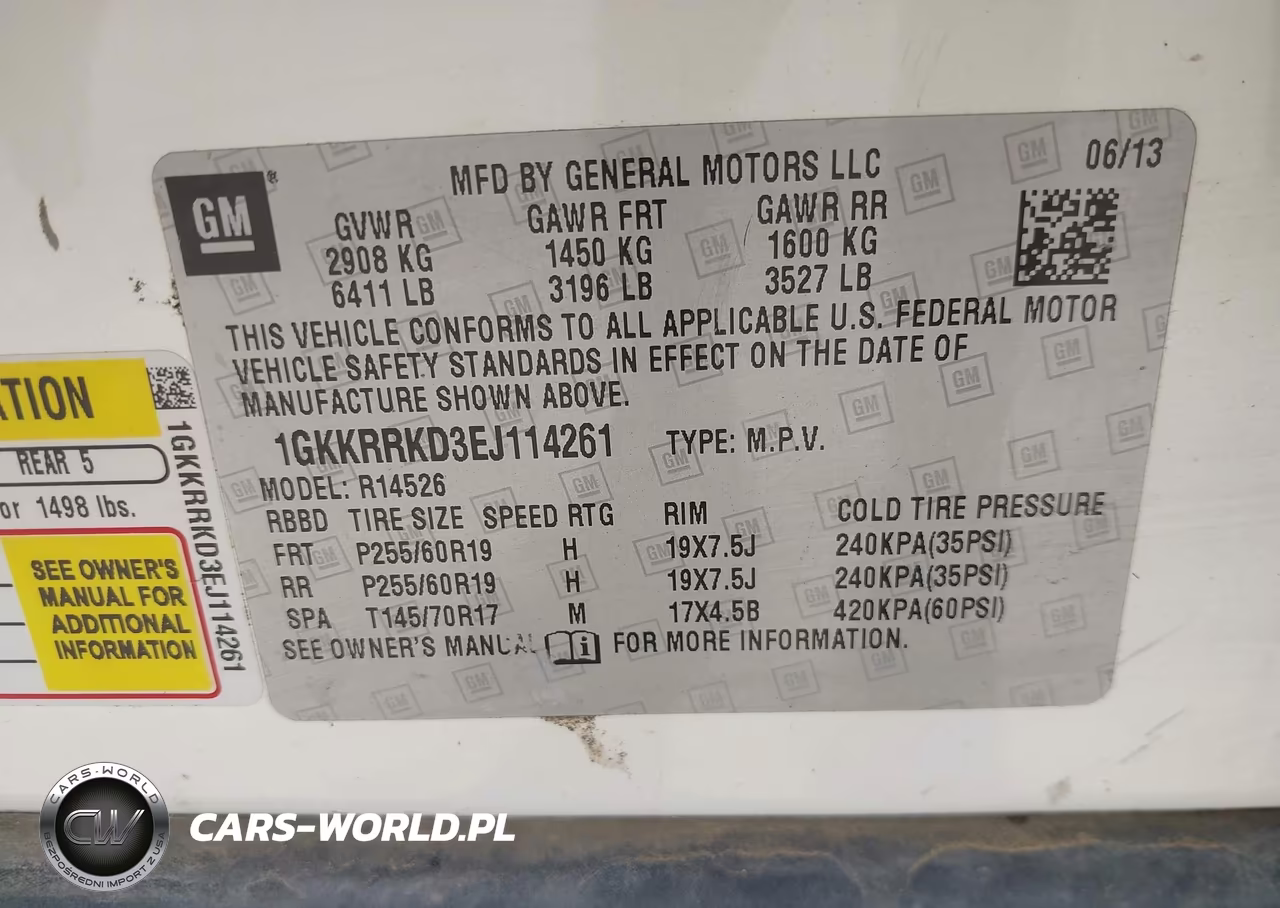 2014 GMC Acadia Slt-1 VIN:1GKKRRKD3EJ114261 - 9