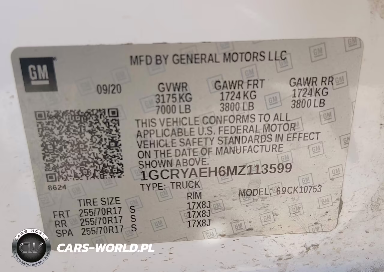 2021 Chevrolet Silverado K1500 VIN:1GCRYAEH6MZ113599 - 9