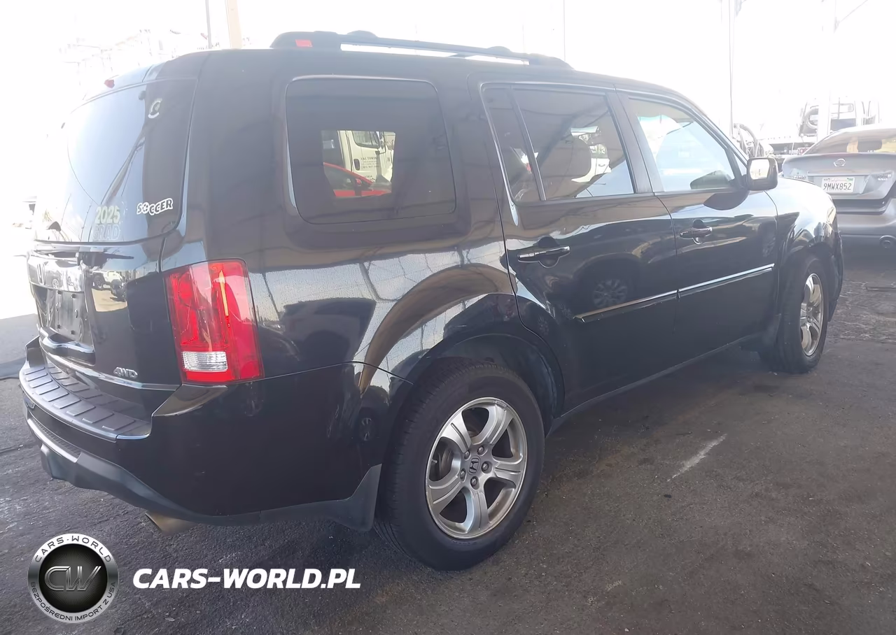 2013 Honda Pilot Ex-L VIN:5FNYF4H51DB075502 - 4