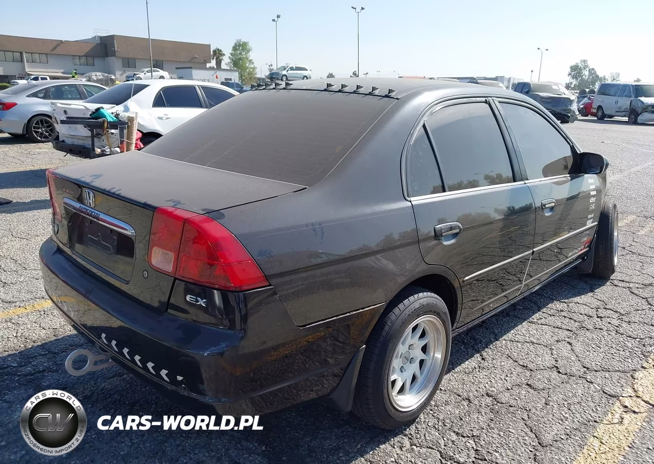2002 Honda Civic Ex VIN:2HGES26762H576305 - 4