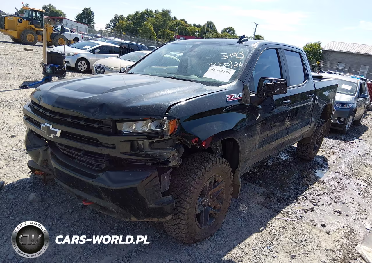 2019 Chevrolet Silverado 1500 Lt Trail Boss VIN:1GCPYFED7KZ103193 - 2