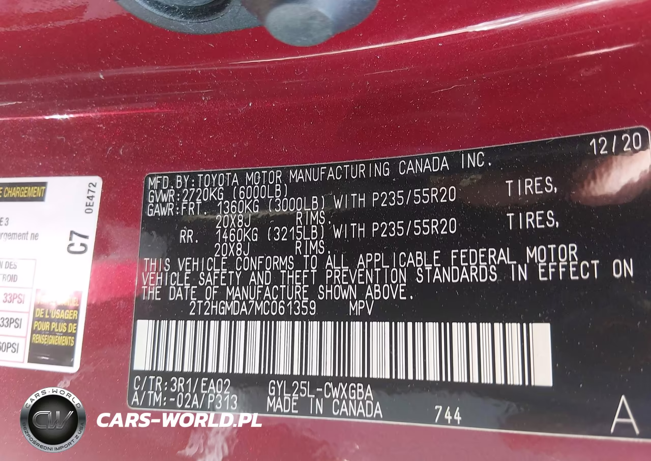 2021 Lexus Rx 450H VIN:2T2HGMDA7MC061359 - 9