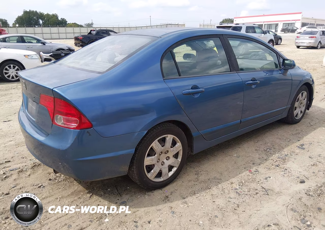 2008 Honda Civic Lx VIN:1HGFA16578L067237 - 4