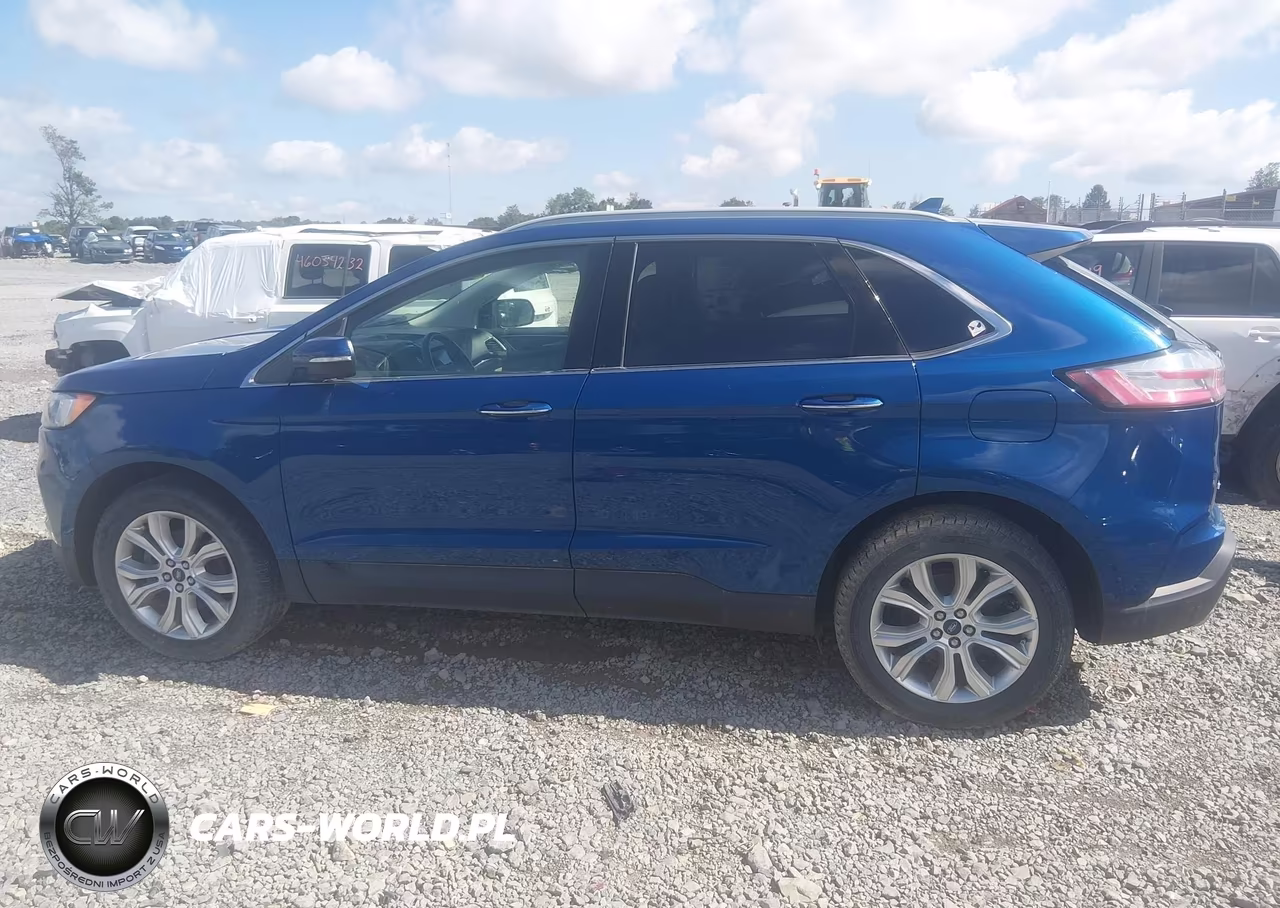 2020 Ford Edge Titanium VIN:2FMPK3K95LBA60893 - 14