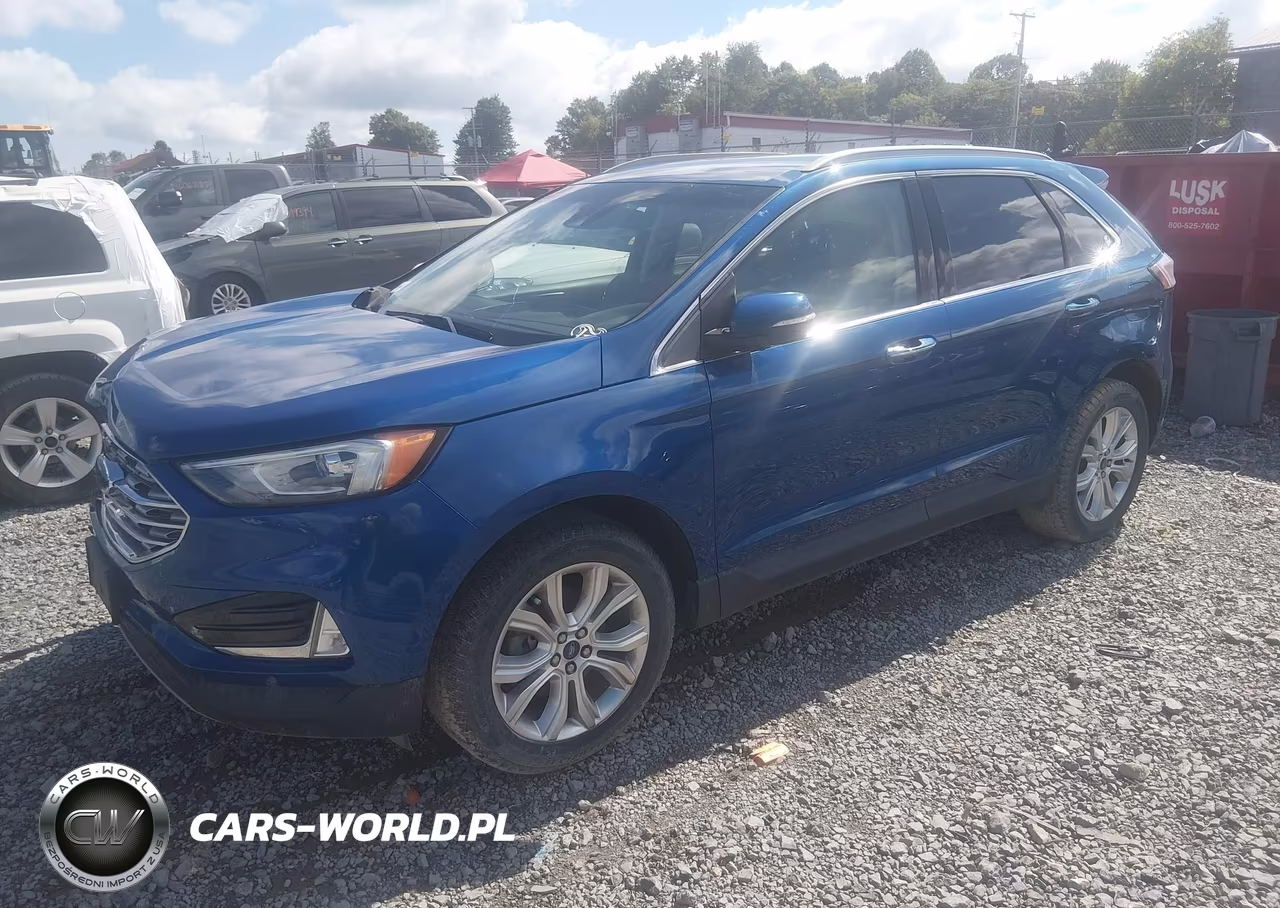 2020 Ford Edge Titanium VIN:2FMPK3K95LBA60893 - 2