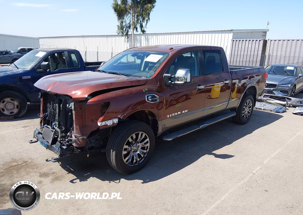 2016 Nissan Titan Xd Platinum Reserve Diesel VIN:1N6BA1F26GN509931 - 2