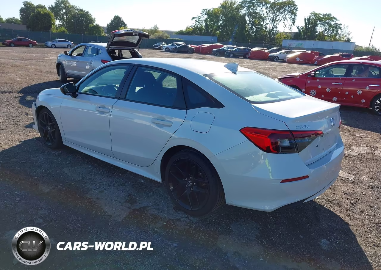 2022 Honda Civic Sport VIN:2HGFE2F58NH572254 - 3