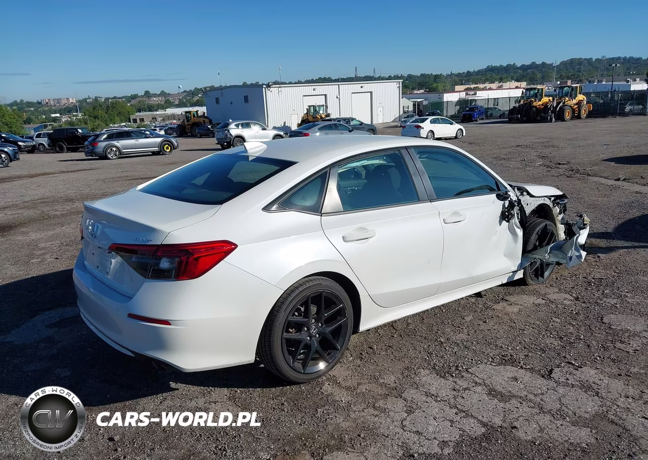 2022 Honda Civic Sport VIN:2HGFE2F58NH572254 - 4