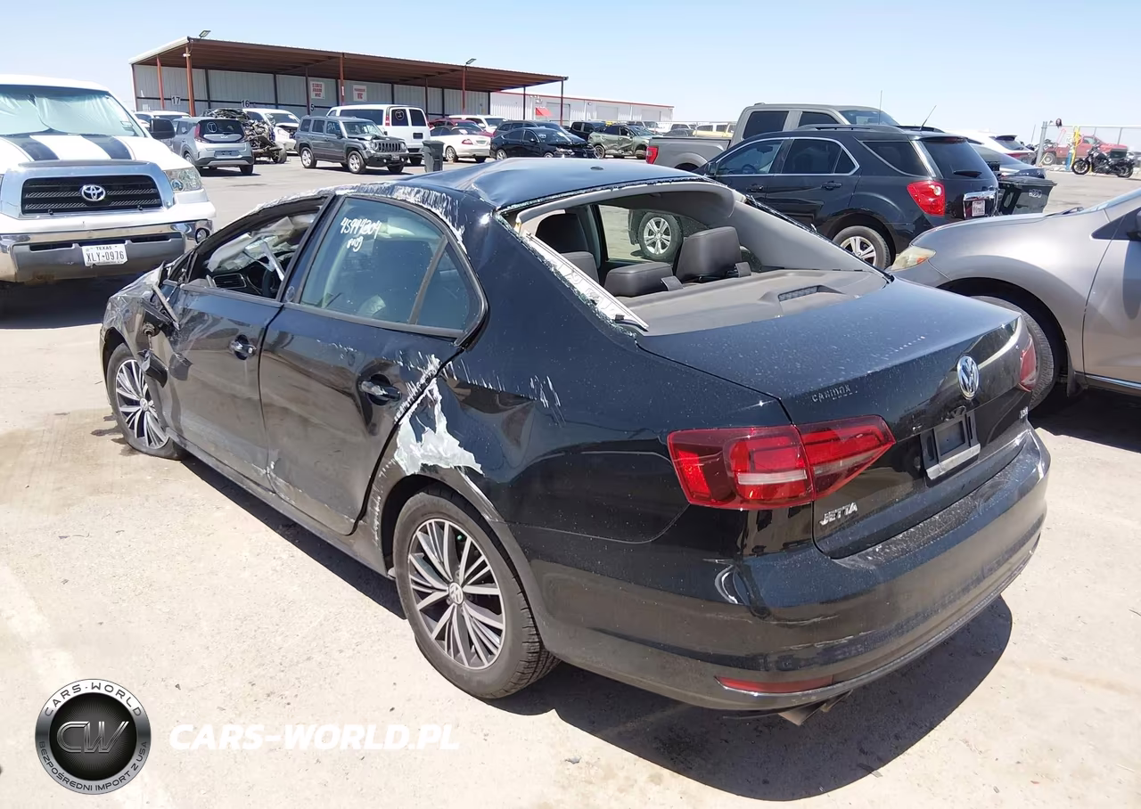 2018 Volkswagen Jetta 1.4T Se-1.4T Wolfsburg Edition VIN:3VWDB7AJ8JM257821 - 3