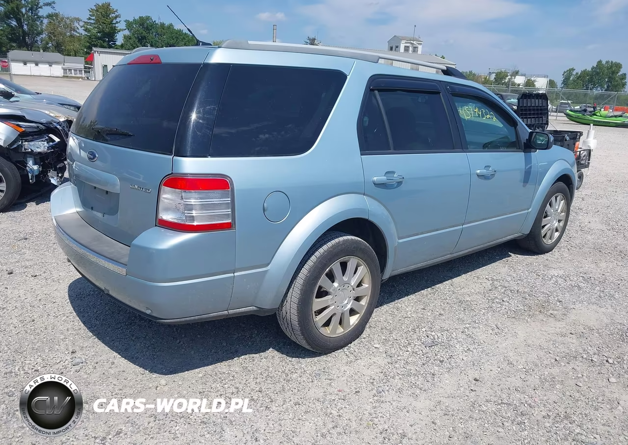 2008 Ford Taurus X Limited VIN:1FMDK03W98GA12822 - 4