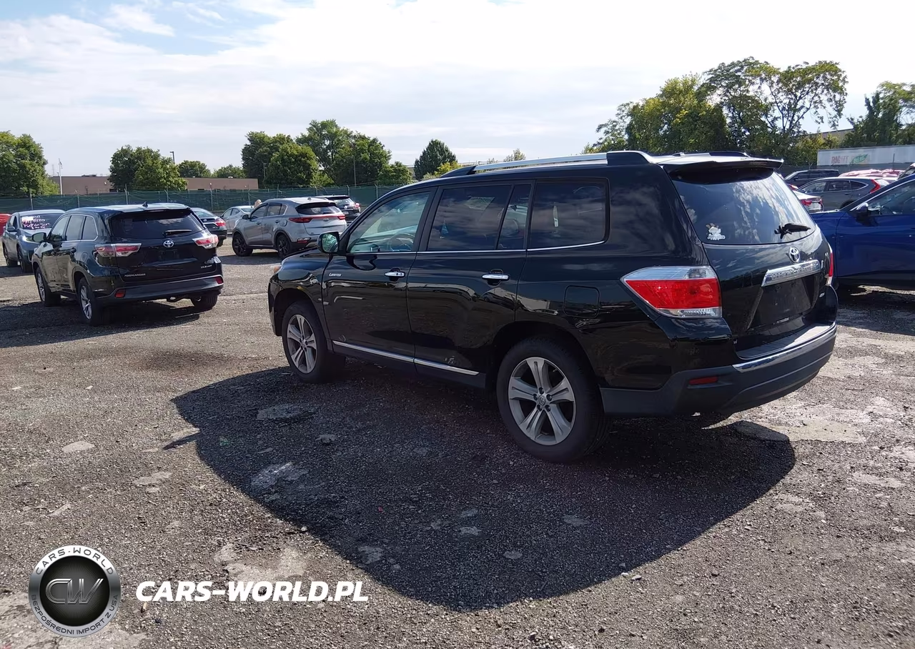 2013 Toyota Highlander Limited V6 VIN:5TDDK3EH1DS218995 - 3