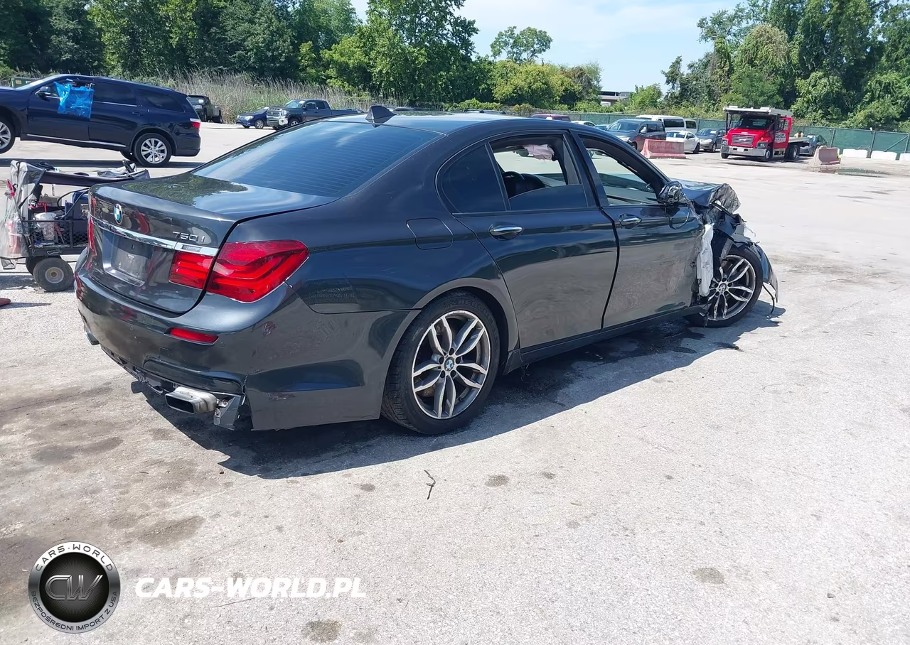 2013 BMW 750I VIN:WBAYA8C58DD227826 - 4