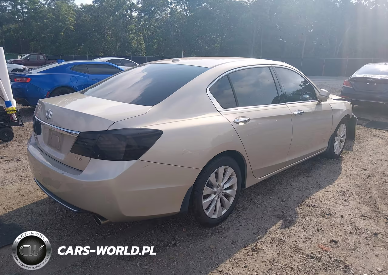 2013 Honda Accord Ex-L V-6 VIN:1HGCR3F8XDA011770 - 4