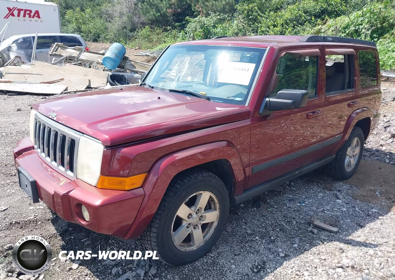 2007 Jeep Commander Sport VIN:1J8HG48K07C654297 - 2