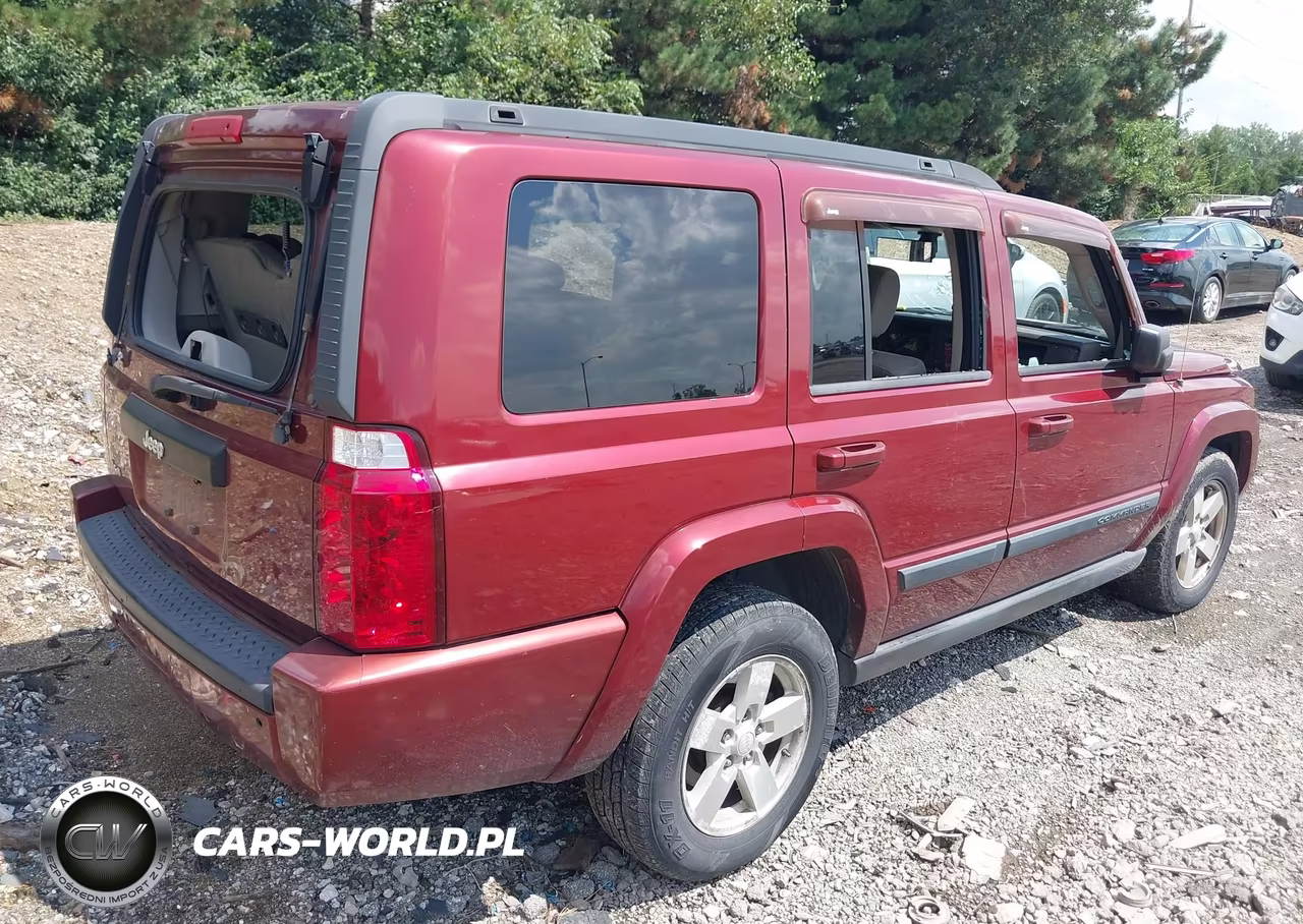2007 Jeep Commander Sport VIN:1J8HG48K07C654297 - 4