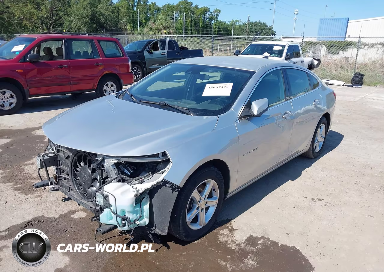 2022 Chevrolet Malibu Ls VIN:1G1ZB5STXNF167131 - 2