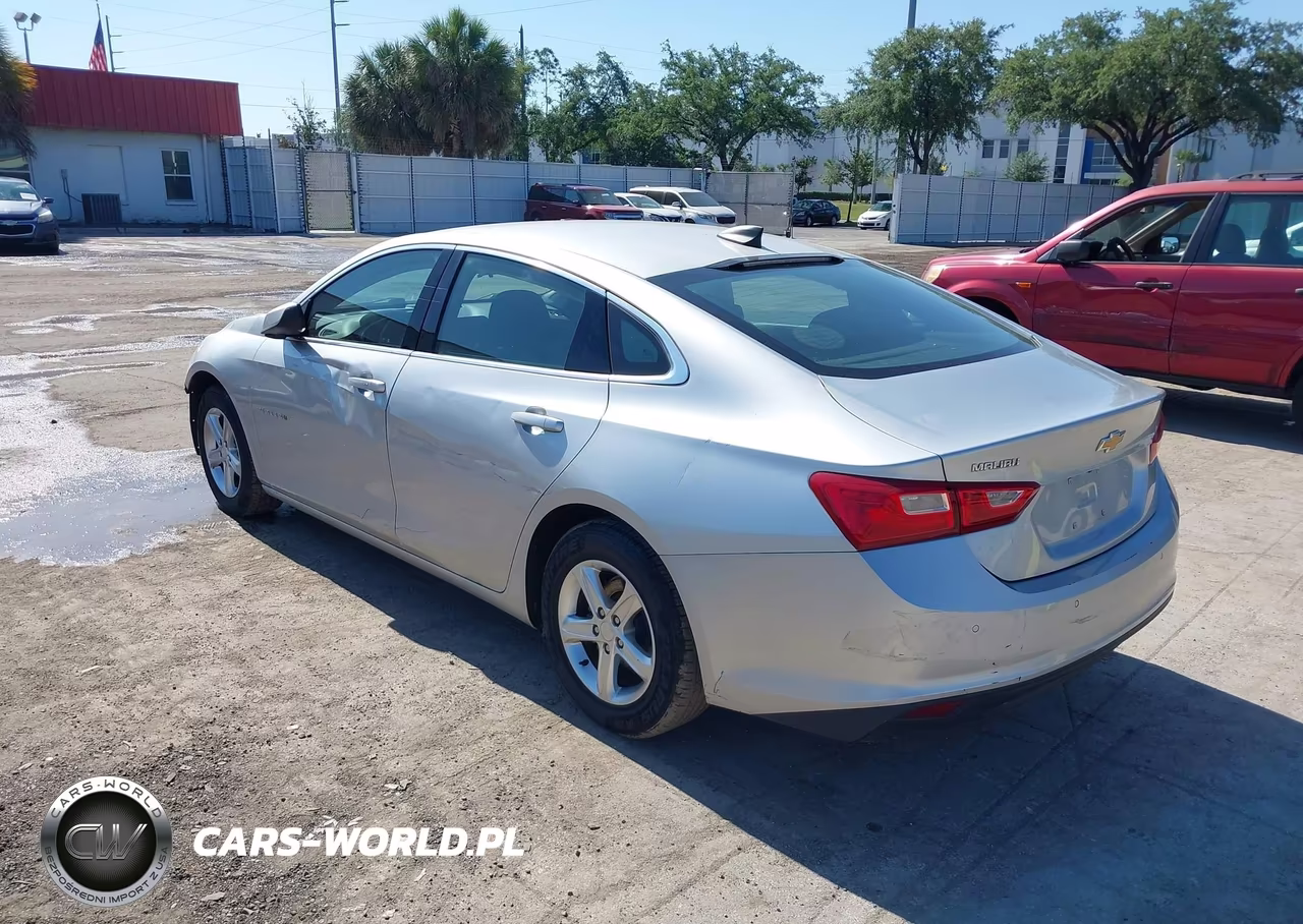 2022 Chevrolet Malibu Ls VIN:1G1ZB5STXNF167131 - 3