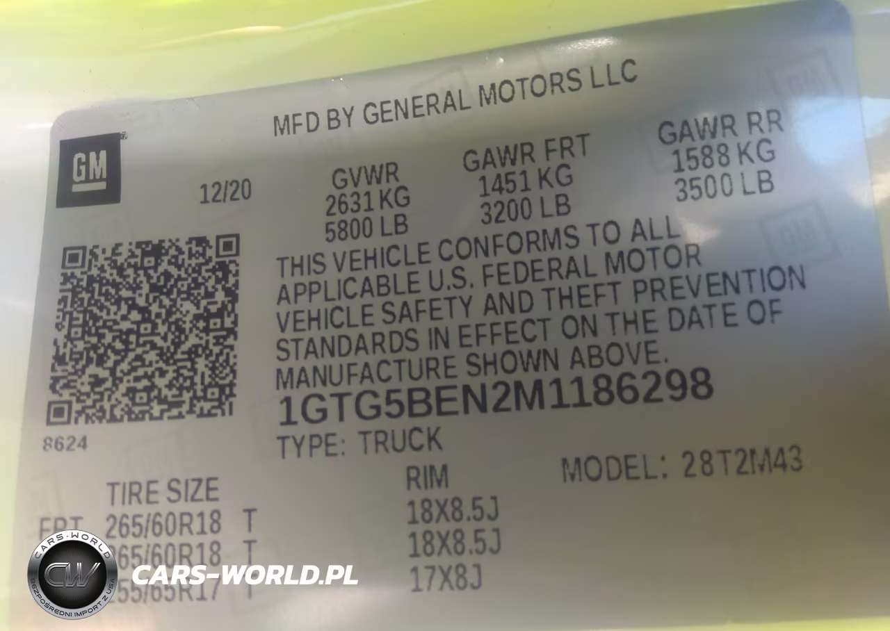 2021 GMC Canyon 2Wd Short Box Elevation Standard VIN:1GTG5BEN2M1186298 - 9