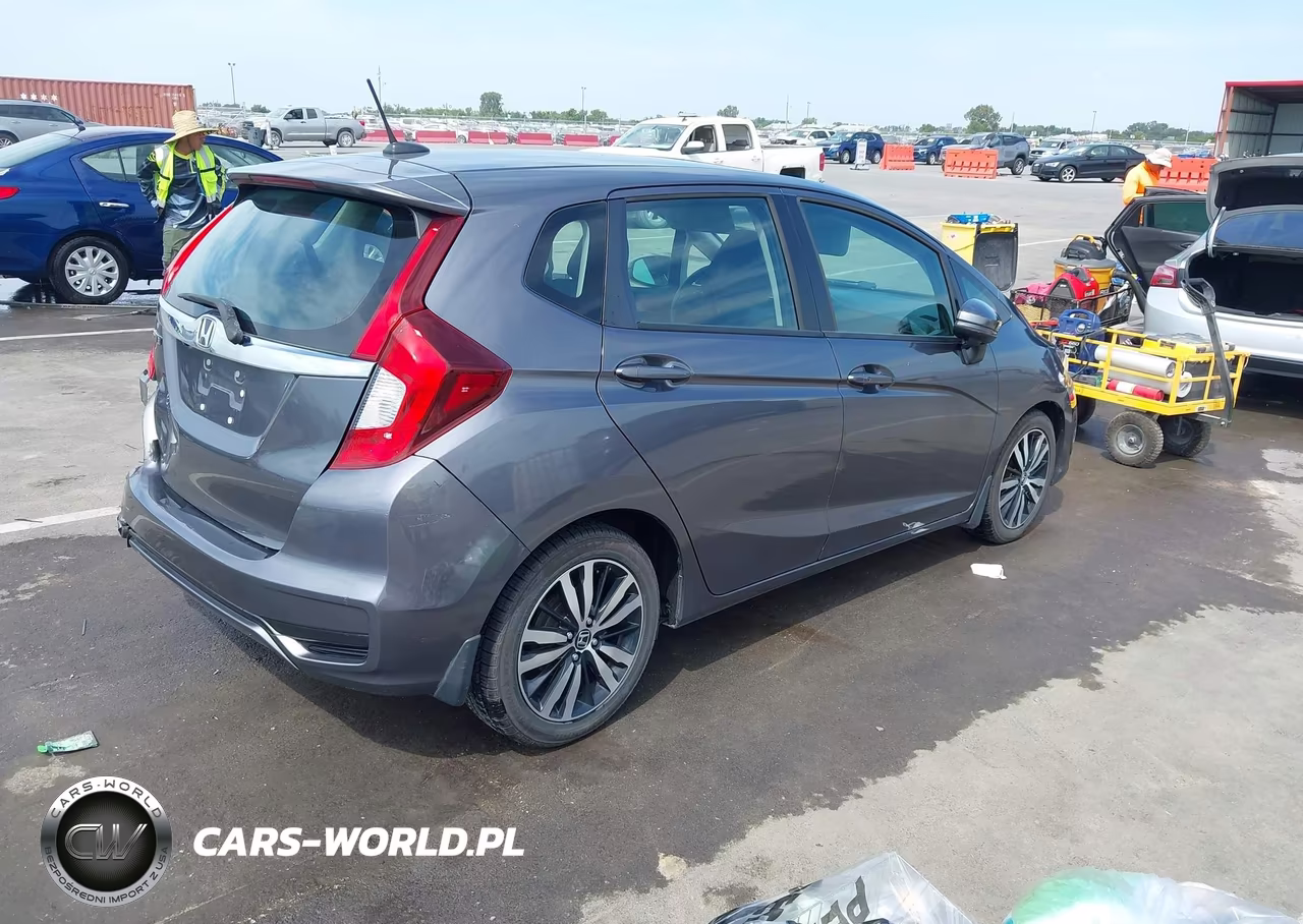 2019 Honda Fit Ex VIN:3HGGK5H83KM746489 - 4