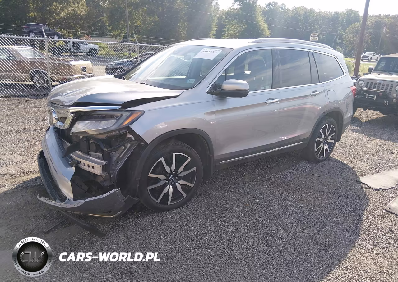 2019 Honda Pilot Touring VIN:5FNYF5H94KB011010 - 2